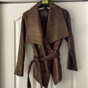 Chi by Falchi XS leather jacket.